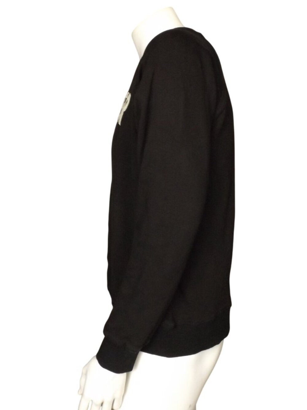 EDDIE VEDDER Sweatshirt, L, Black, Cloth lettering "Vedder", EV, 2 sides, Cotton - Picture 8 of 11